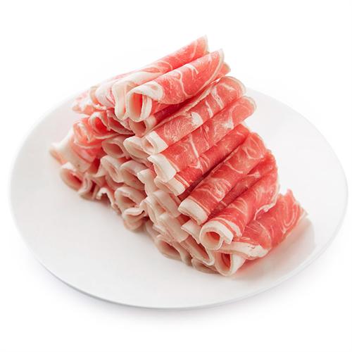 羔羊肉片 约500g